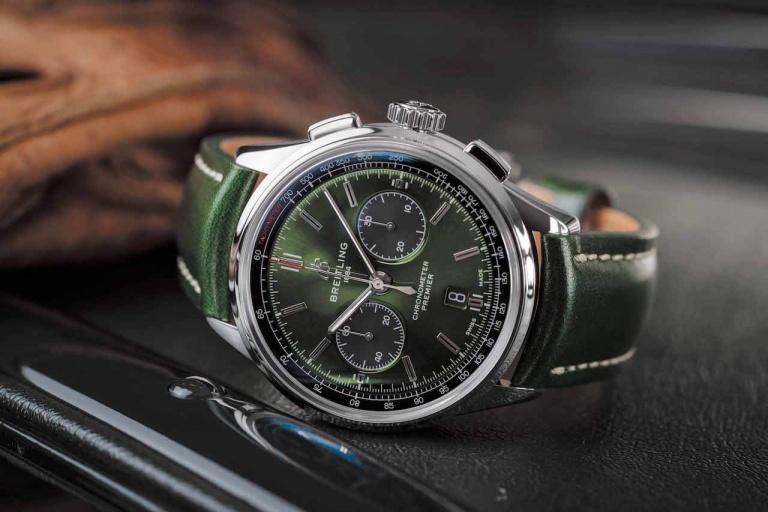 BREITLING PREMIER B01 CHRONOGRAPH 42 BENTLEY BRITISH RACING GREEN 42mm AB0118A11L1X1 Other