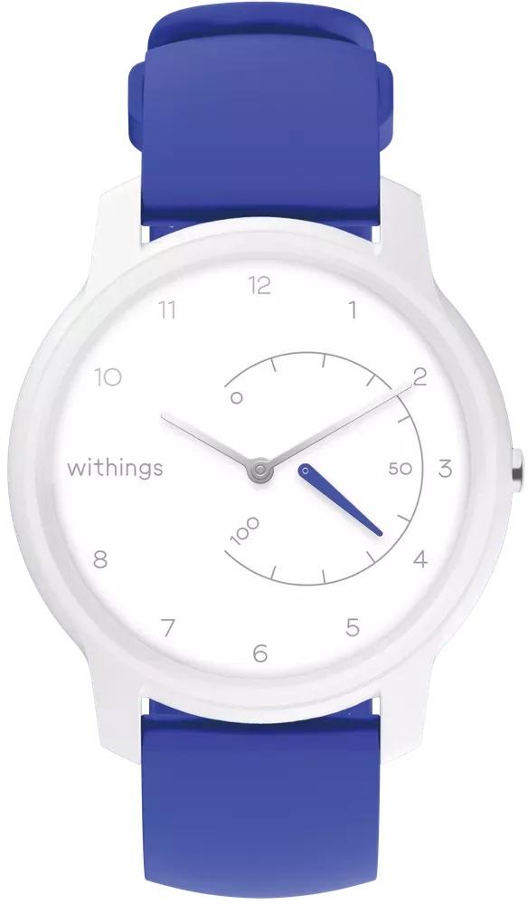 WITHINGS MOVE BASIC ESSENTIALS 38mm White & Sea Blue Blanc