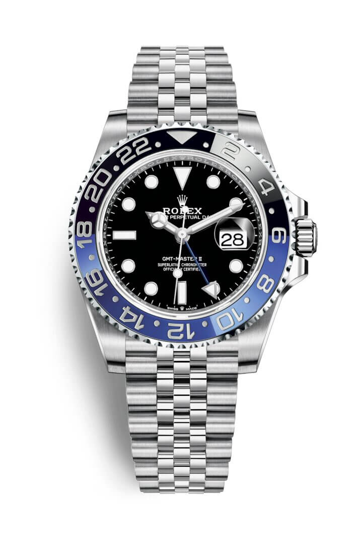 ROLEX OYSTER PERPETUAL GMT-MASTER II 126710BLNR: retail price, second hand  price, specifications and reviews - AskMe.Watch